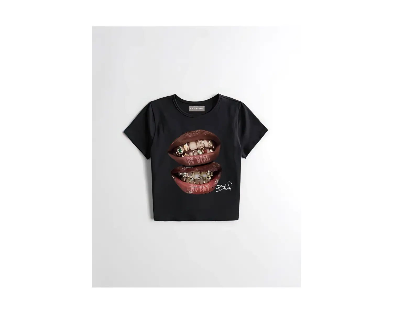 Grillz Baby tee beyaz