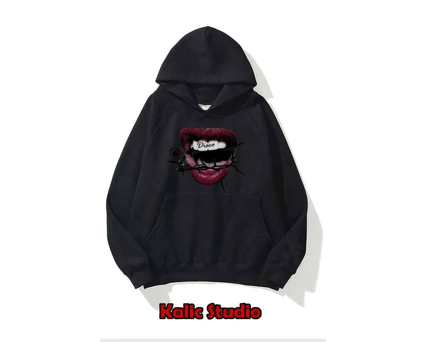 Grillz oversize sweatshirt gri