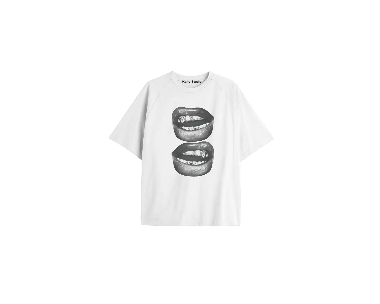 Grillz Tee -  Beyaz T-shirt