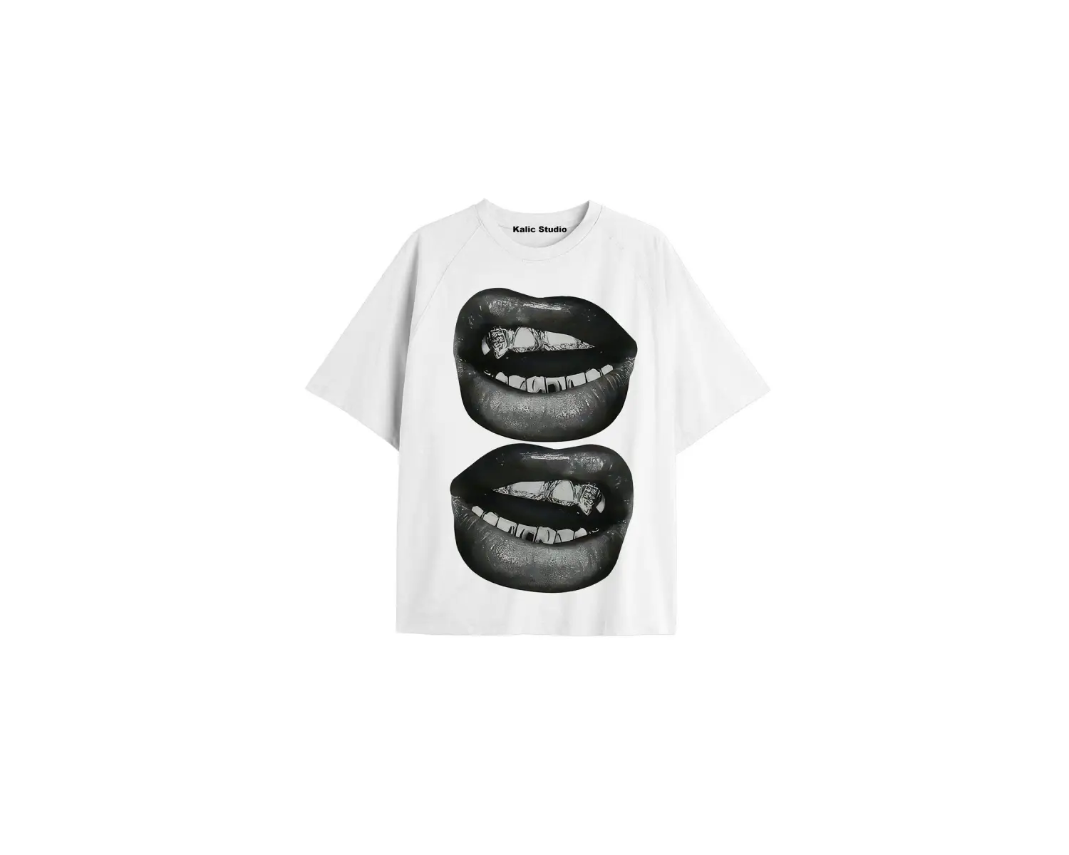 Grillz Tee -  Beyaz T-shirt