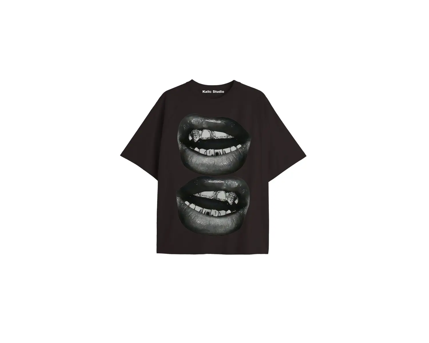 Grillz Tee - Siyah T-shirt