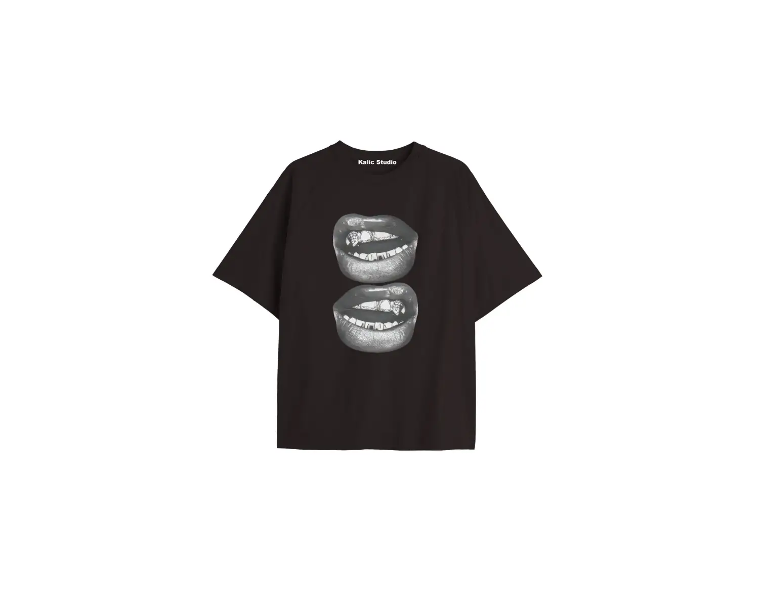 Grillz Tee - Siyah T-shirt