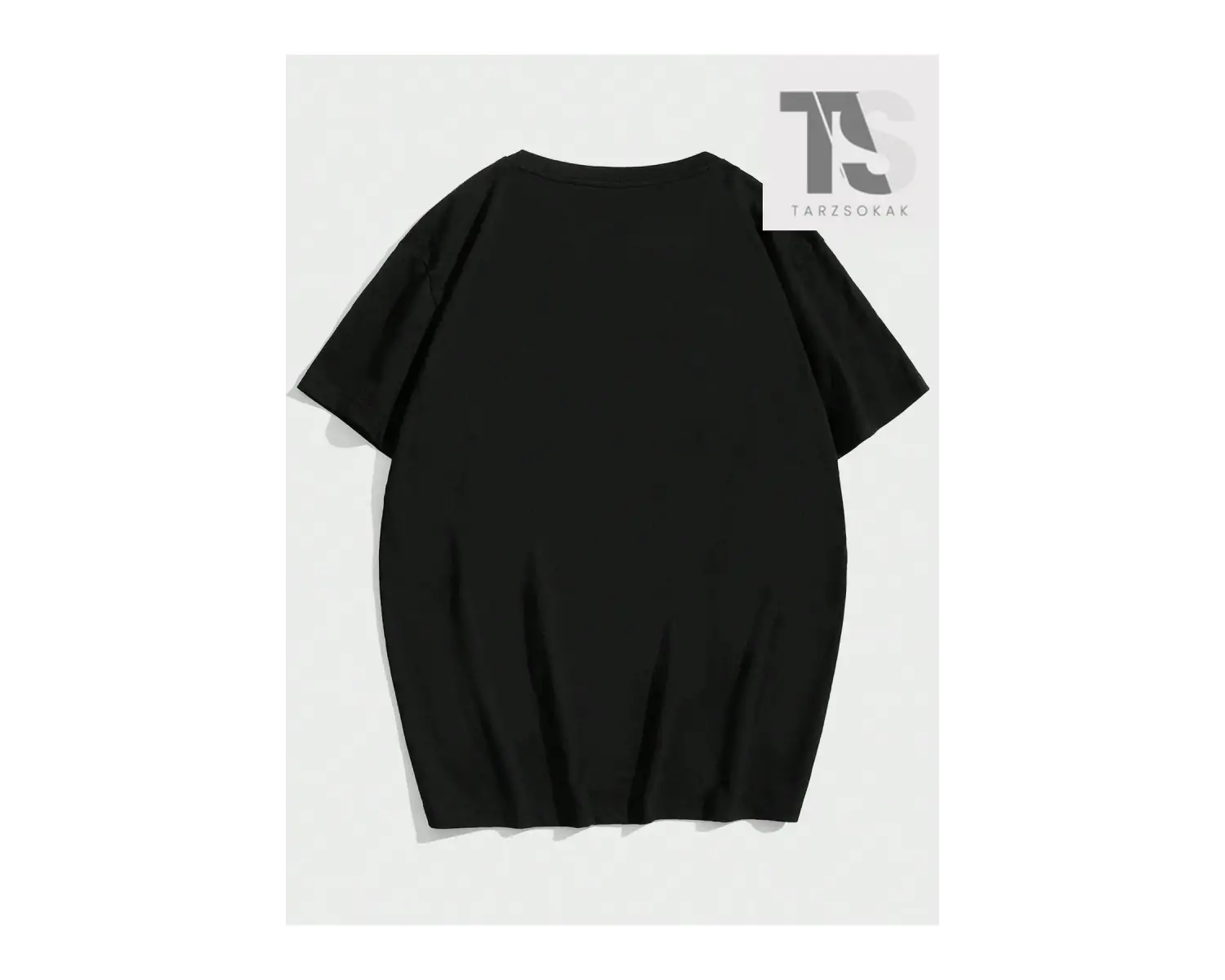 Grunge Punk Erkek Karakter ve Yazı Baskılı T-shirt