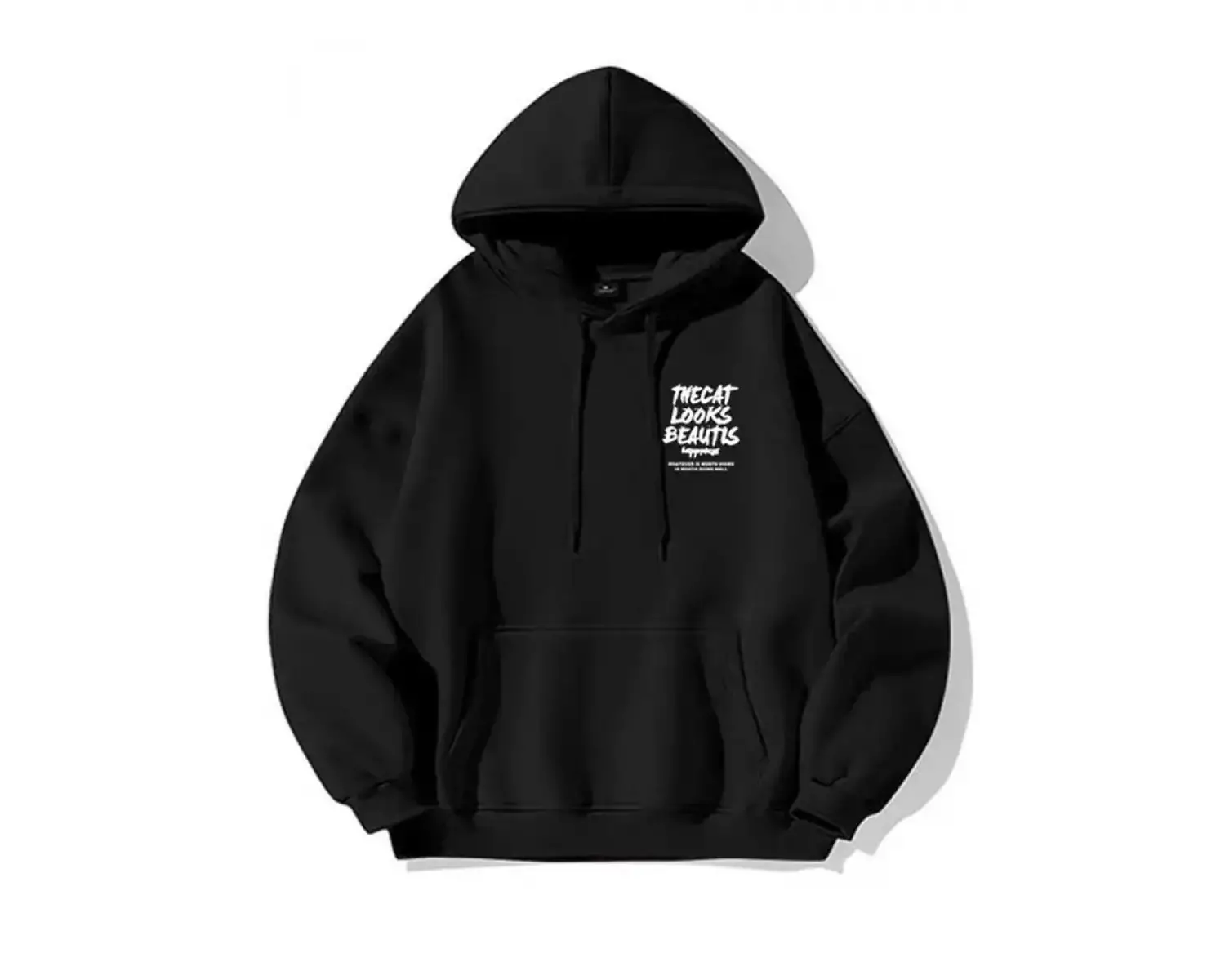 Günlük sokak giyimi kapüşonlu sweatshirt modası Erkek Rahat Kapüşonlu Sweatshirt Hip Hop Kıya