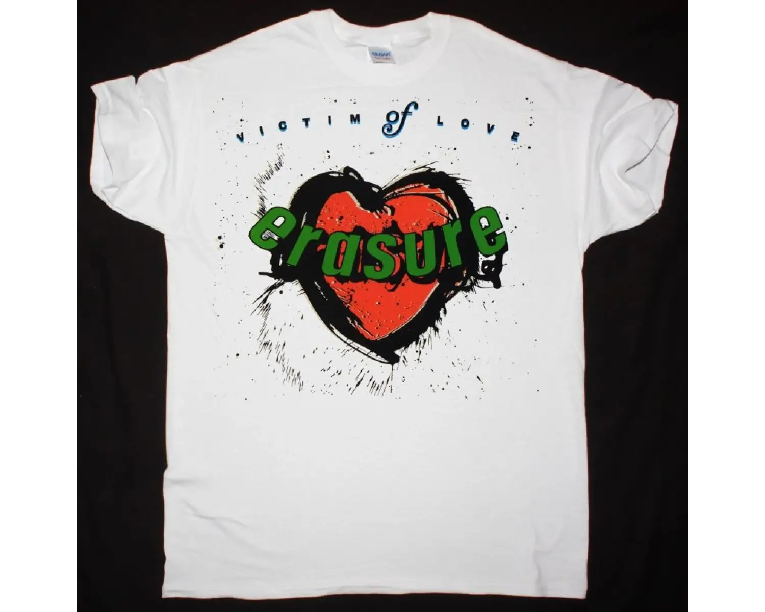 GUNS N ROSES TOUR 1991 NEW BLACK T-SHIRT ÖN BASKILI