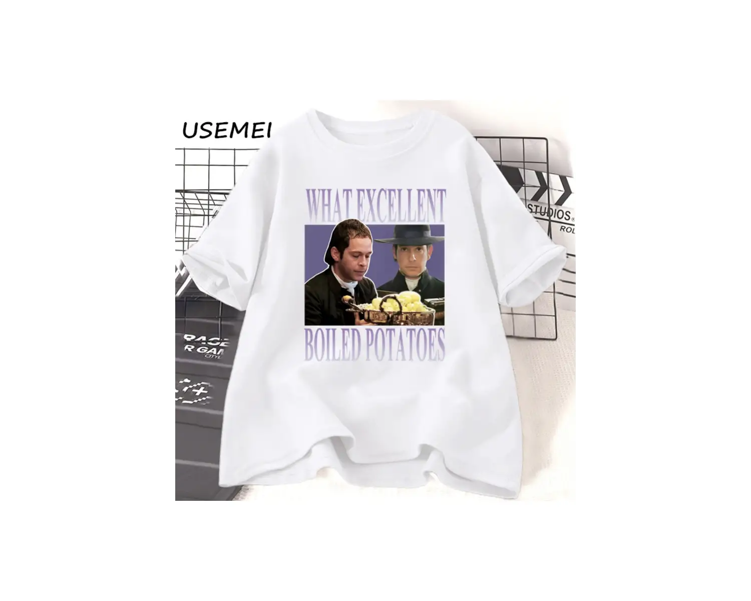 Gurur ve önyargı grafik T shirt ne Exellent kaynamış patates komik Meme T-shirt kadın erkek p 3006