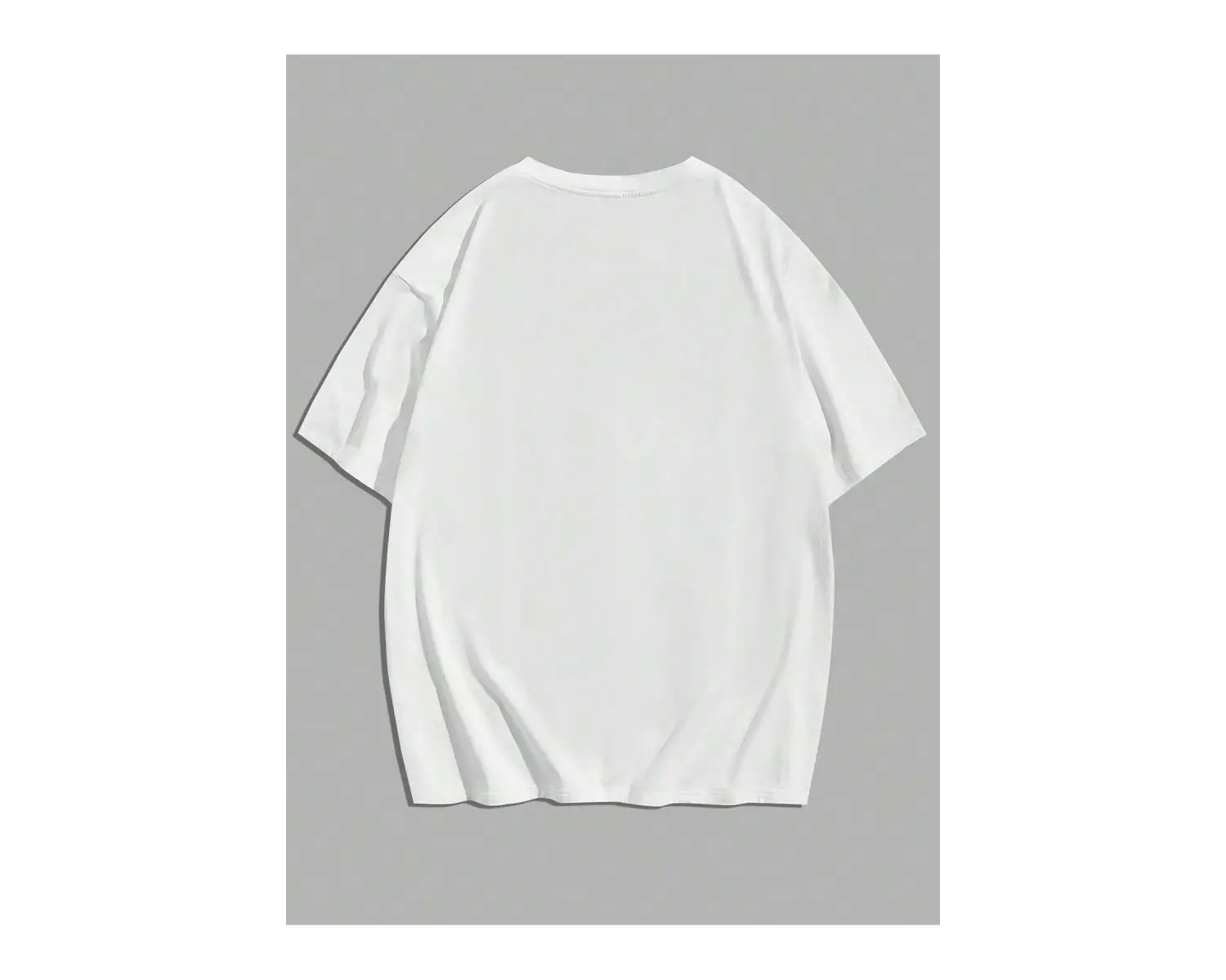 Guys Pamuk Harfli ve Yıldızlı Grafik Harajuku Style