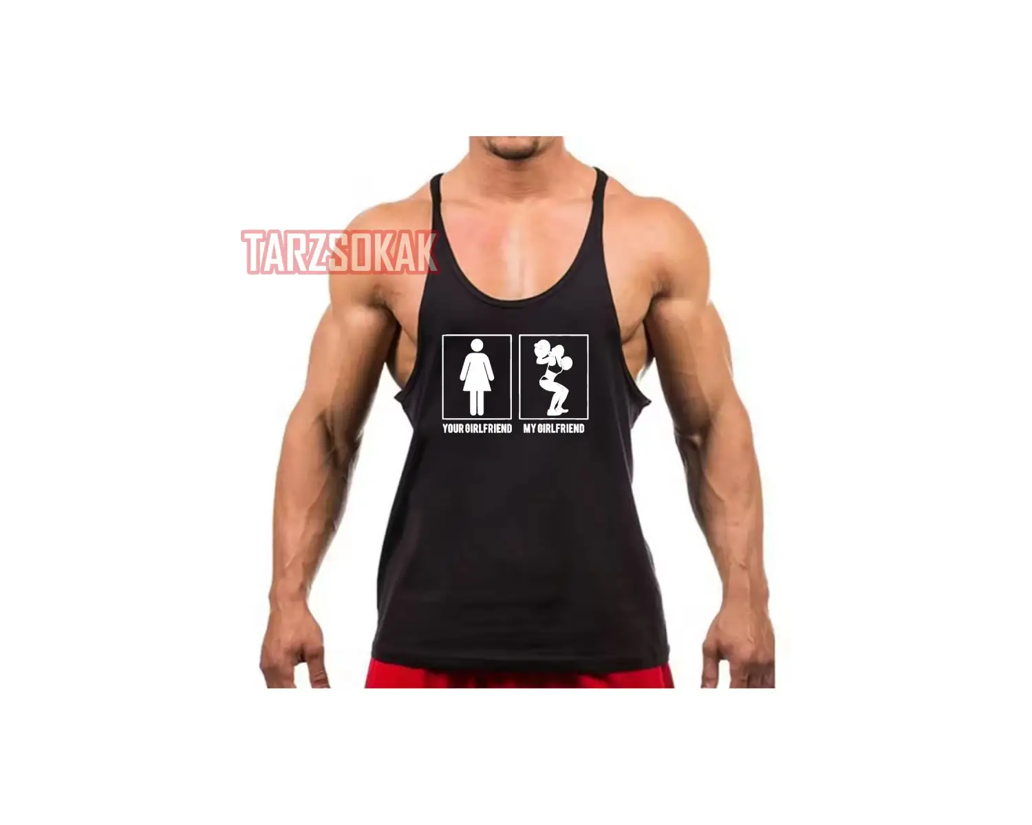 Gym Tank Top Fitness Sporcu Atleti GYM122