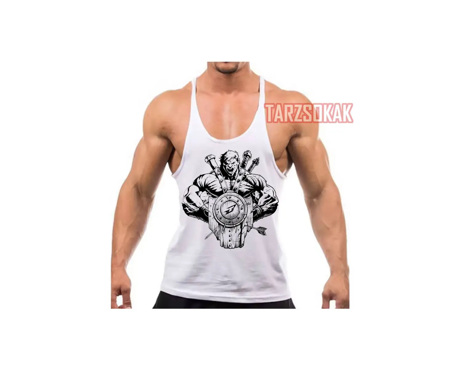Gym Tank Top Fitness Sporcu Atleti GYM18