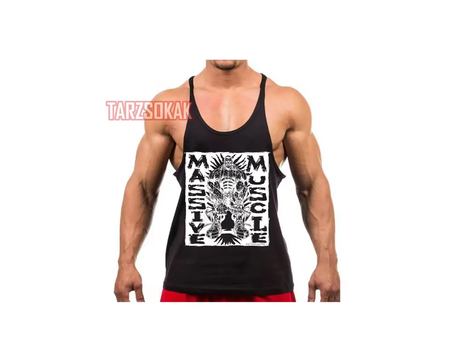 Gym Tank Top Fitness Sporcu Atleti GYM20