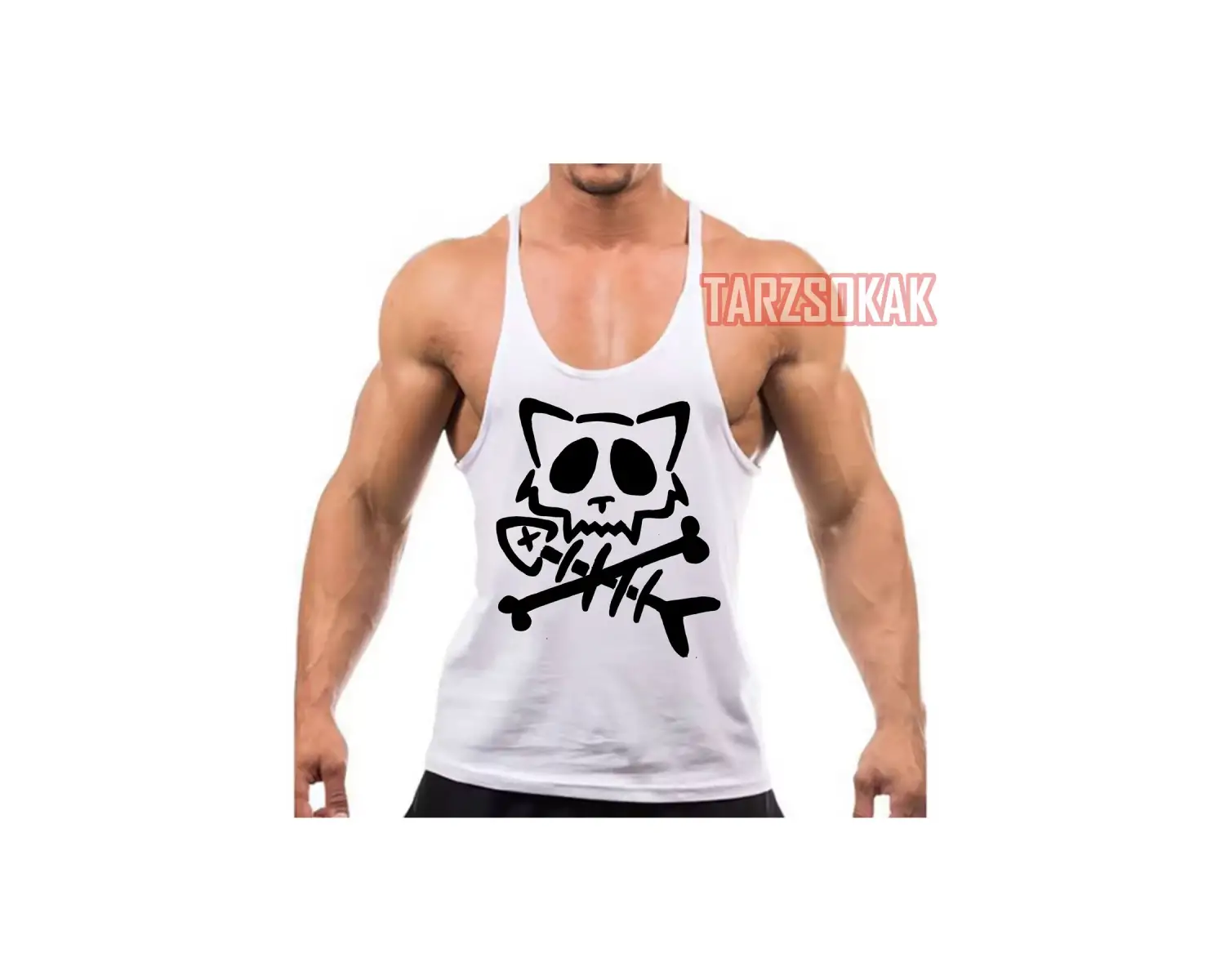 Gym Tank Top Fitness Sporcu Atleti GYM23