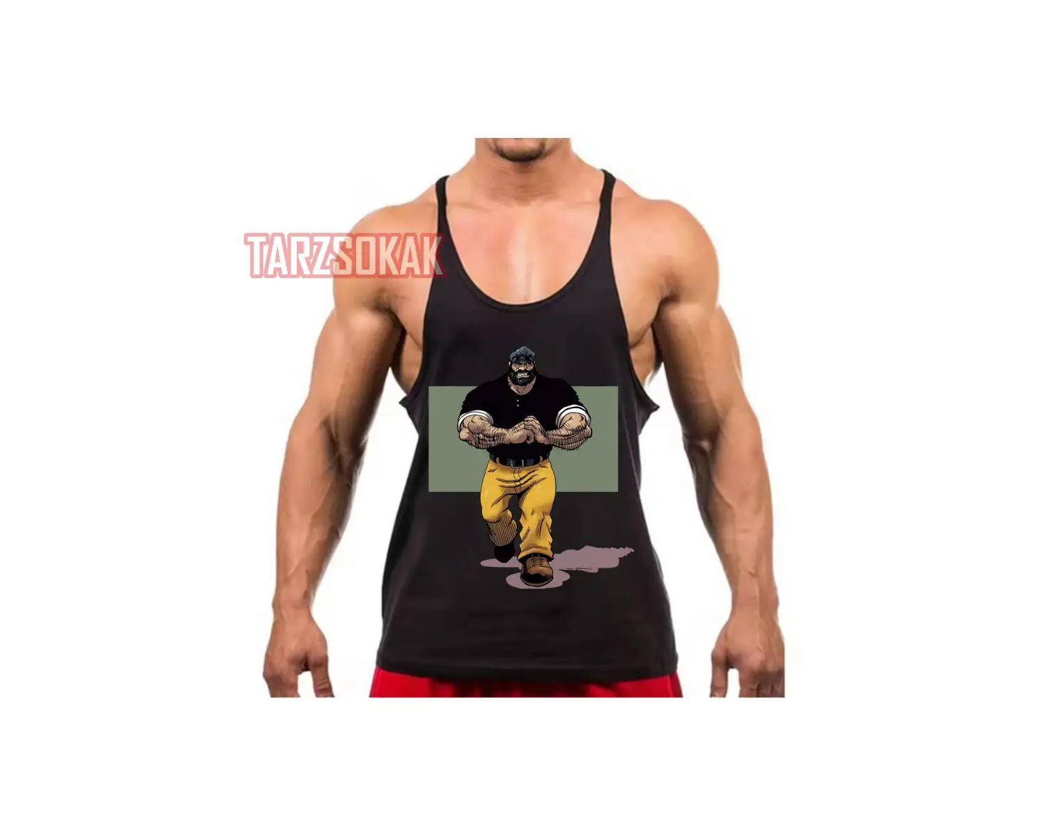 Gym Tank Top Fitness Sporcu Atleti GYM53