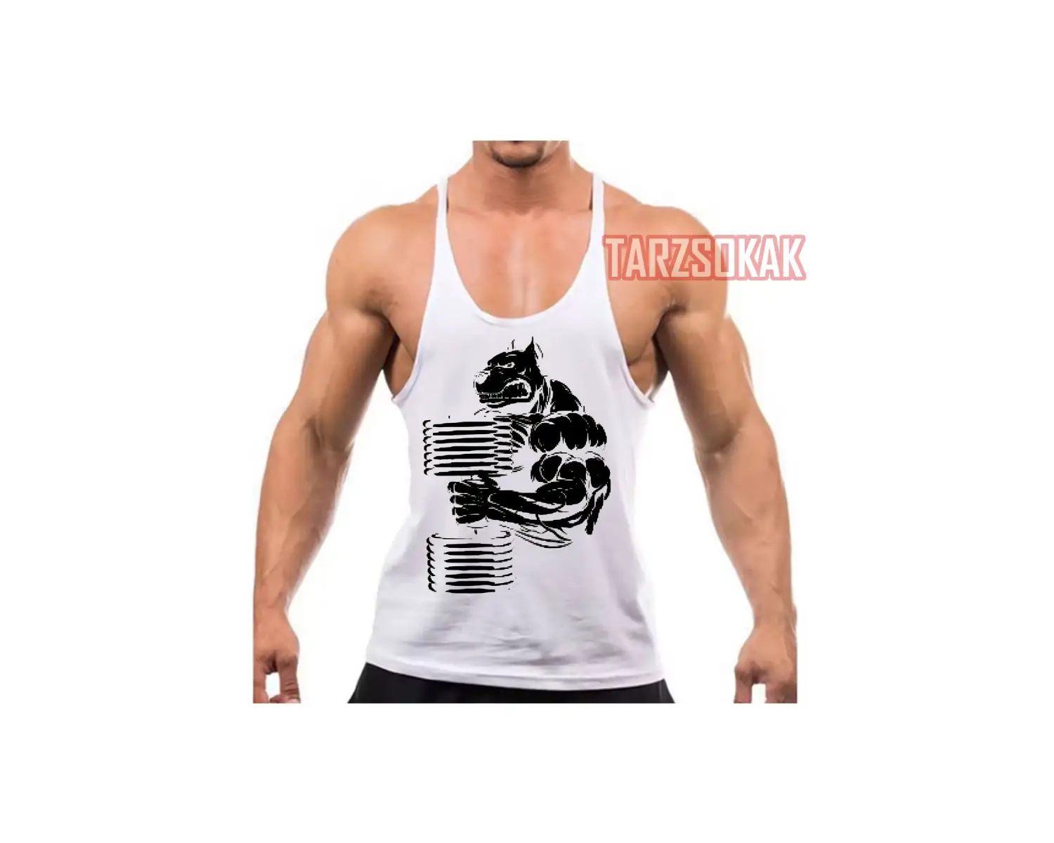 Gym Tank Top Fitness Sporcu Atleti GYM59