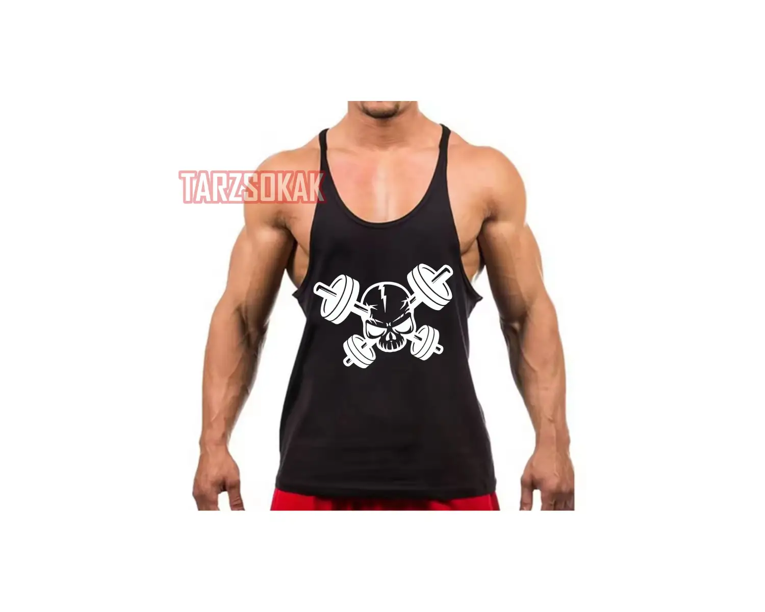 Gym Tank Top Fitness Sporcu Atleti GYM6