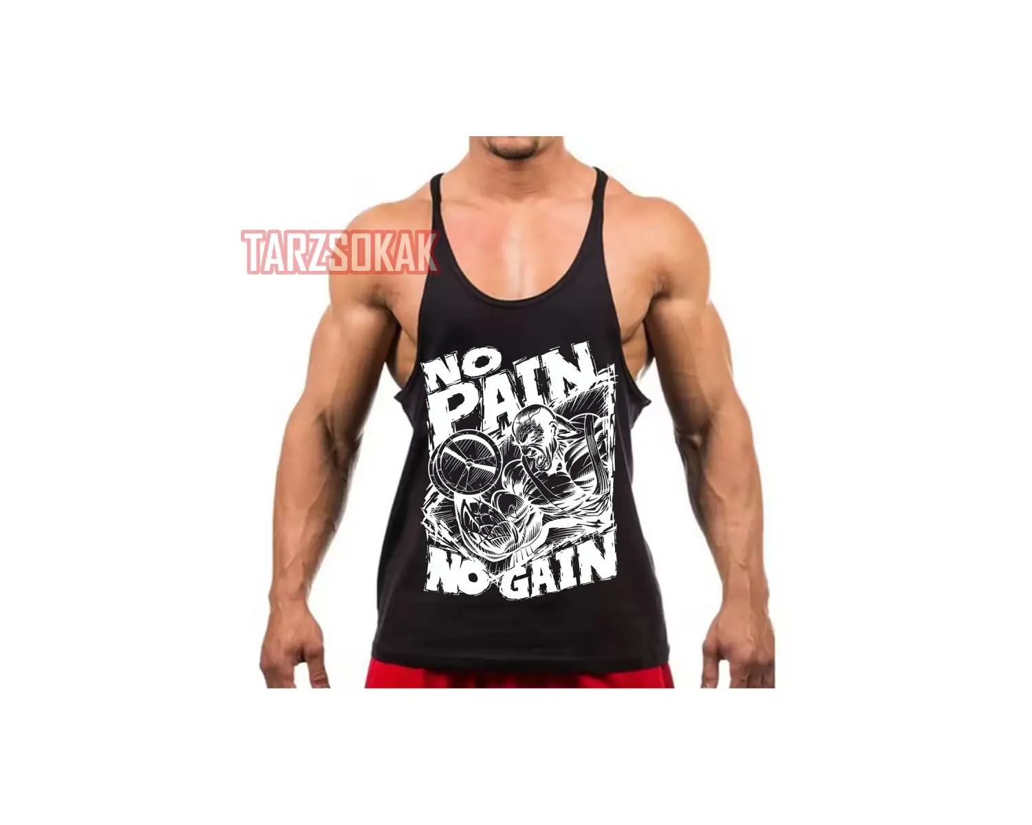 Gym Tank Top Fitness Sporcu Atleti GYM75