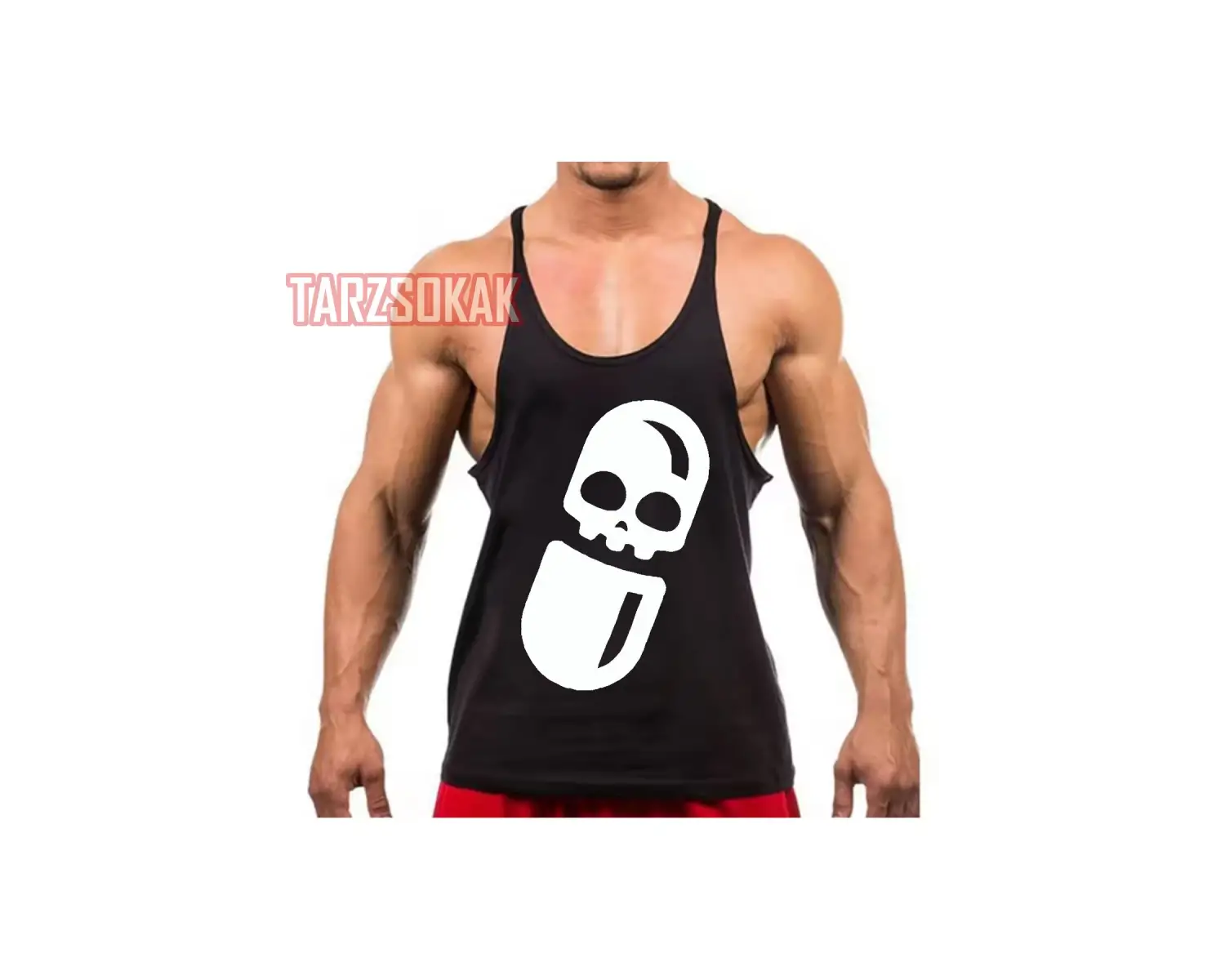 Gym Tank Top Fitness Sporcu Atleti GYM8