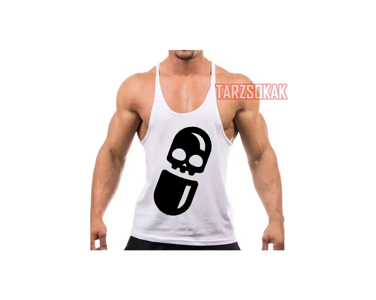 Gym Tank Top Fitness Sporcu Atleti GYM8