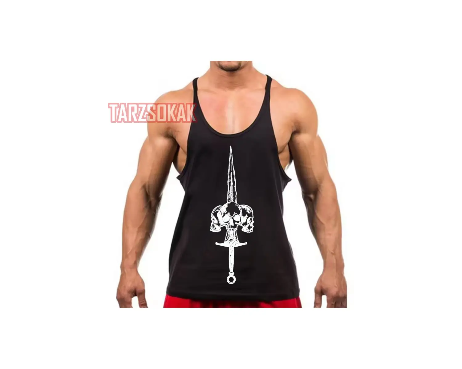 Gym Tank Top Fitness Sporcu Atleti GYM9