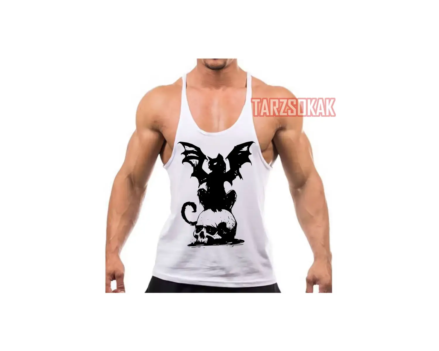 Gym Tank Top Fitness Sporcu Atleti GYM95