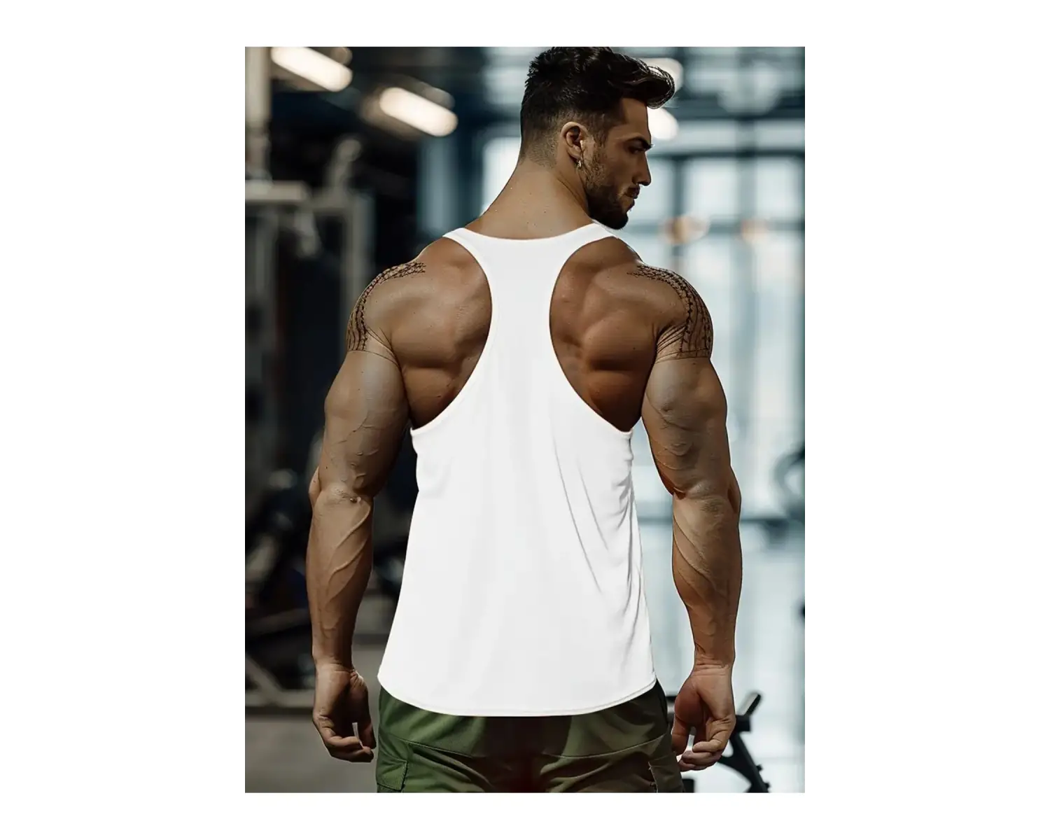 Gym Tank Top Fitness Sporcu Atleti GYM97