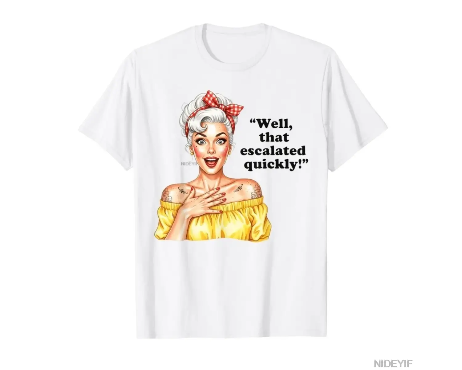 Hadi bu hızla gelişti Retro Pinup Mizah Erkekler Kadınlar için % 100% Pamuklu Tişörtler Kısa