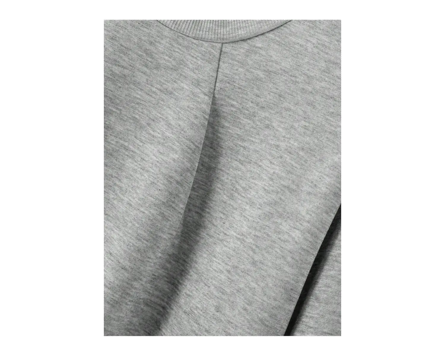 Harajuka Sokakt Manfinity Hypemode Katı Damla Omuz Kazak Gri