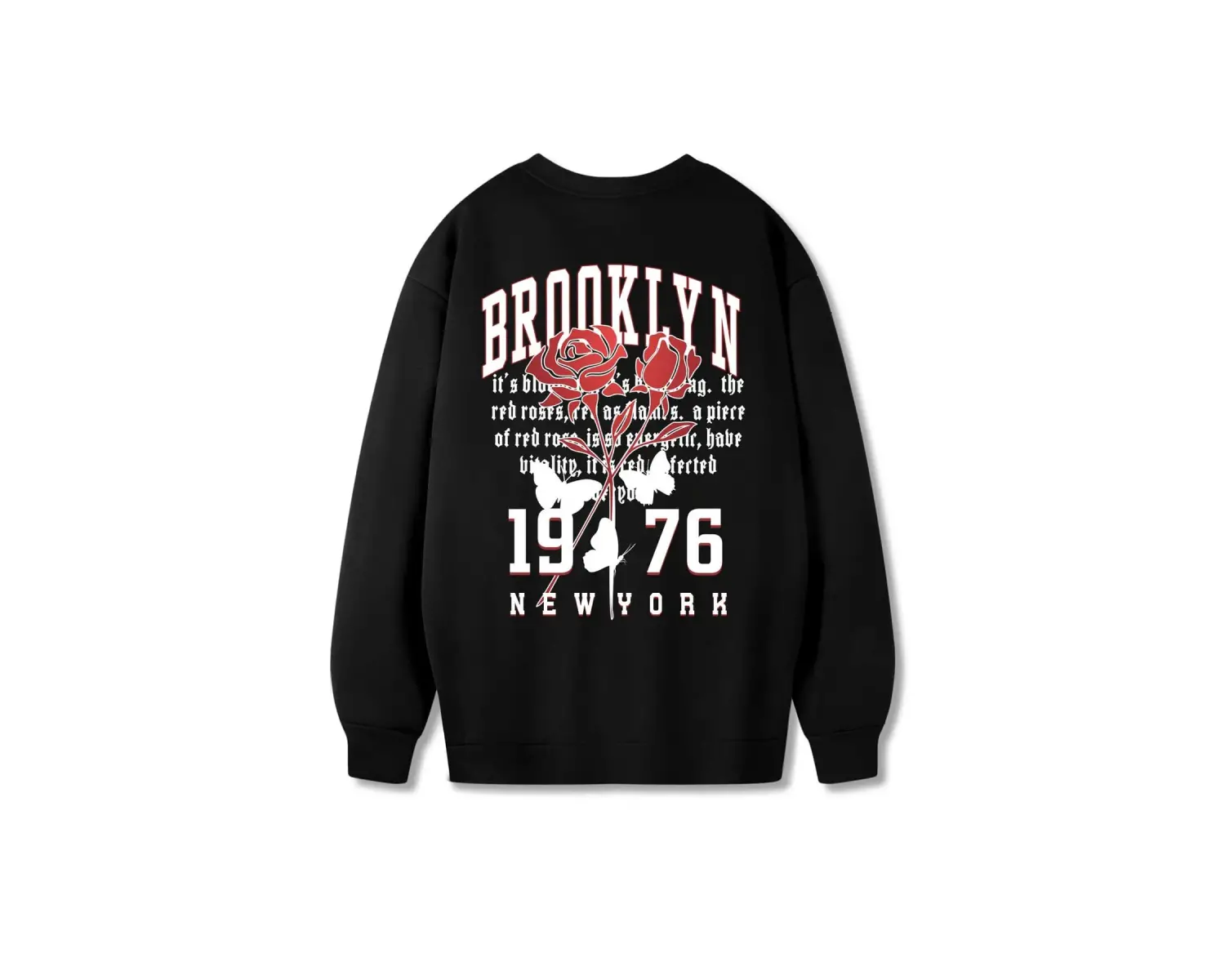 Harajuka Sokakt Oyun Kartı Baskı Siyah