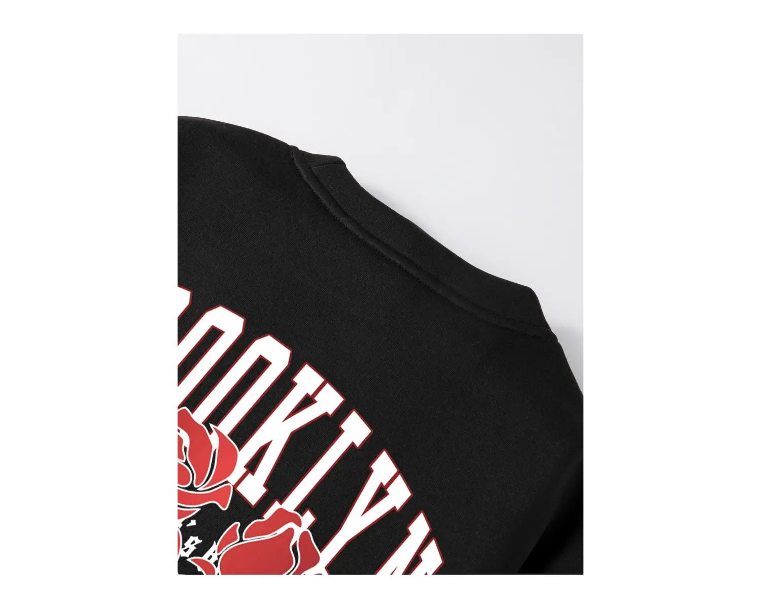 Harajuka Sokakt Oyun Kartı Baskı Siyah