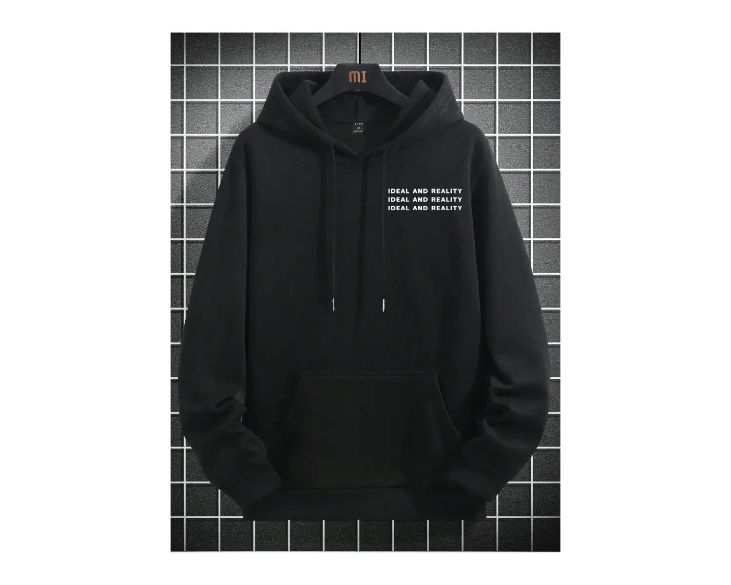 Harajuka Sokakt Yazılı Grafik Sweat Siyah