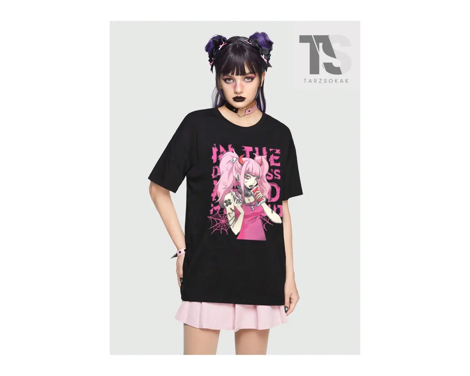 Harf Grafikli Tişört