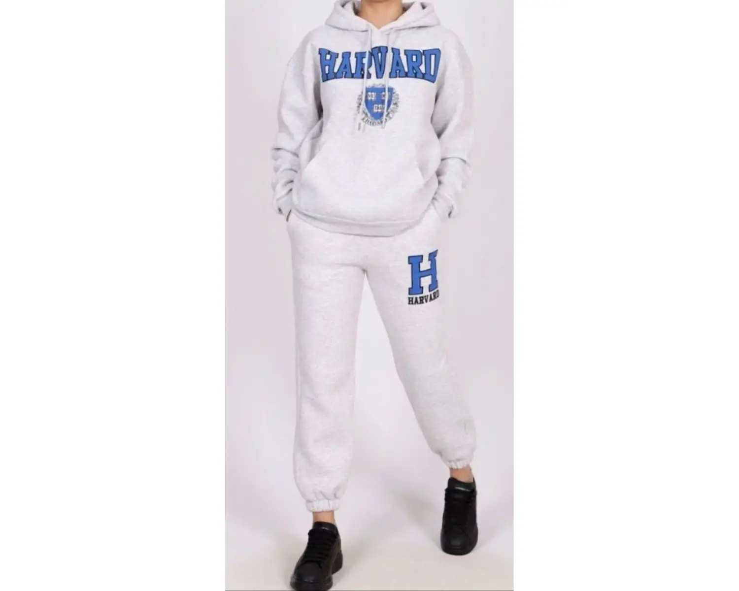 Harvard eşofman takımı gri