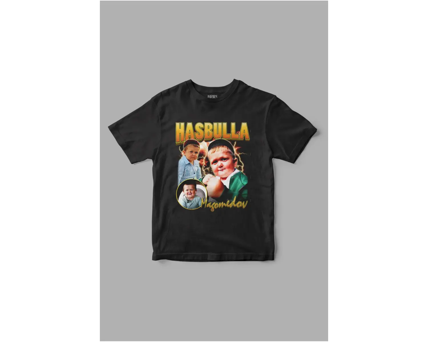 Hasbulla UFC Retro Baskılı Tişört