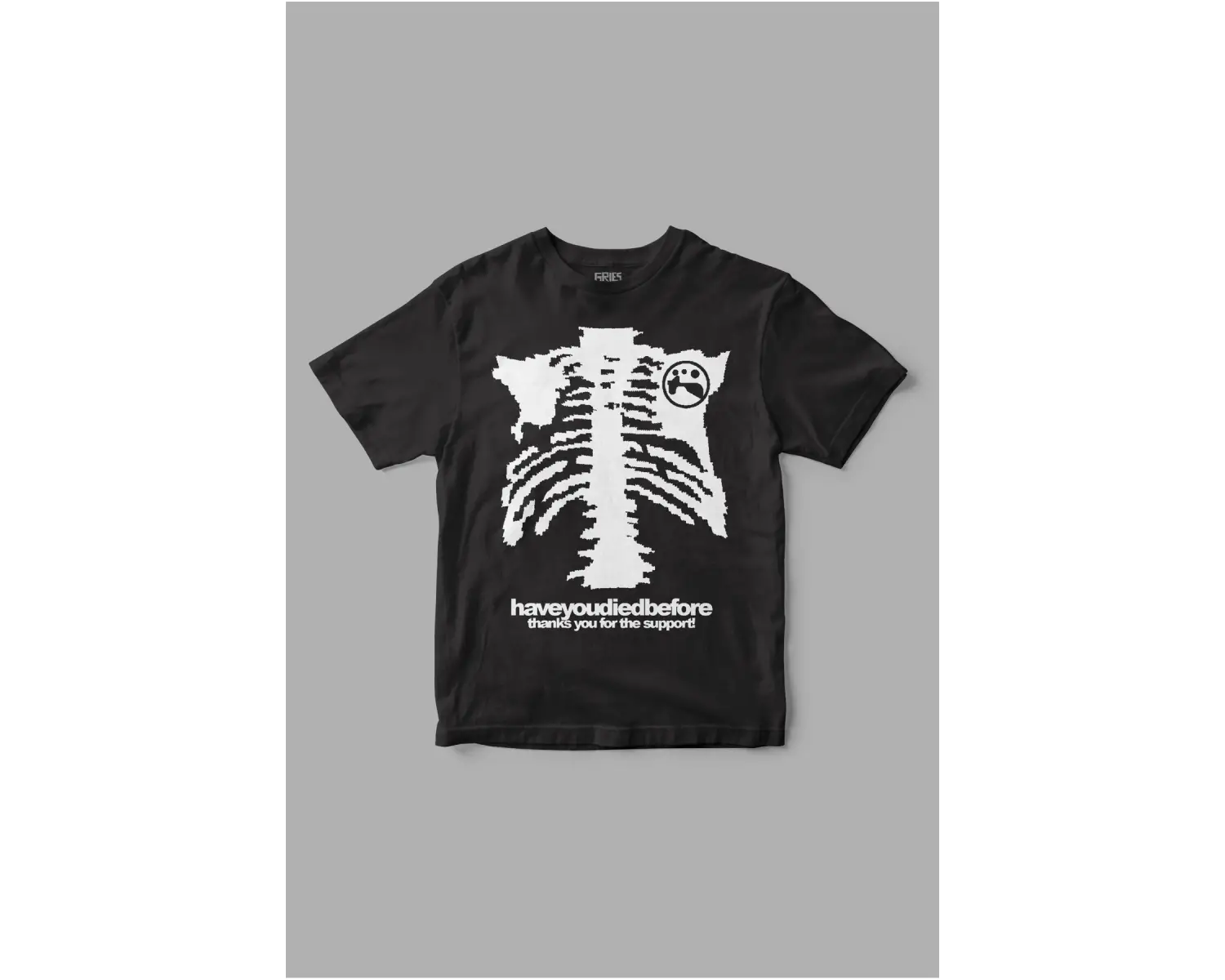 Have You Died Before Chest Baskılı Tişört