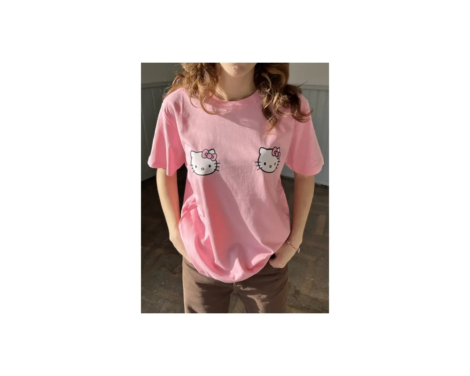 Hello Kitty T-shirt Beyaz