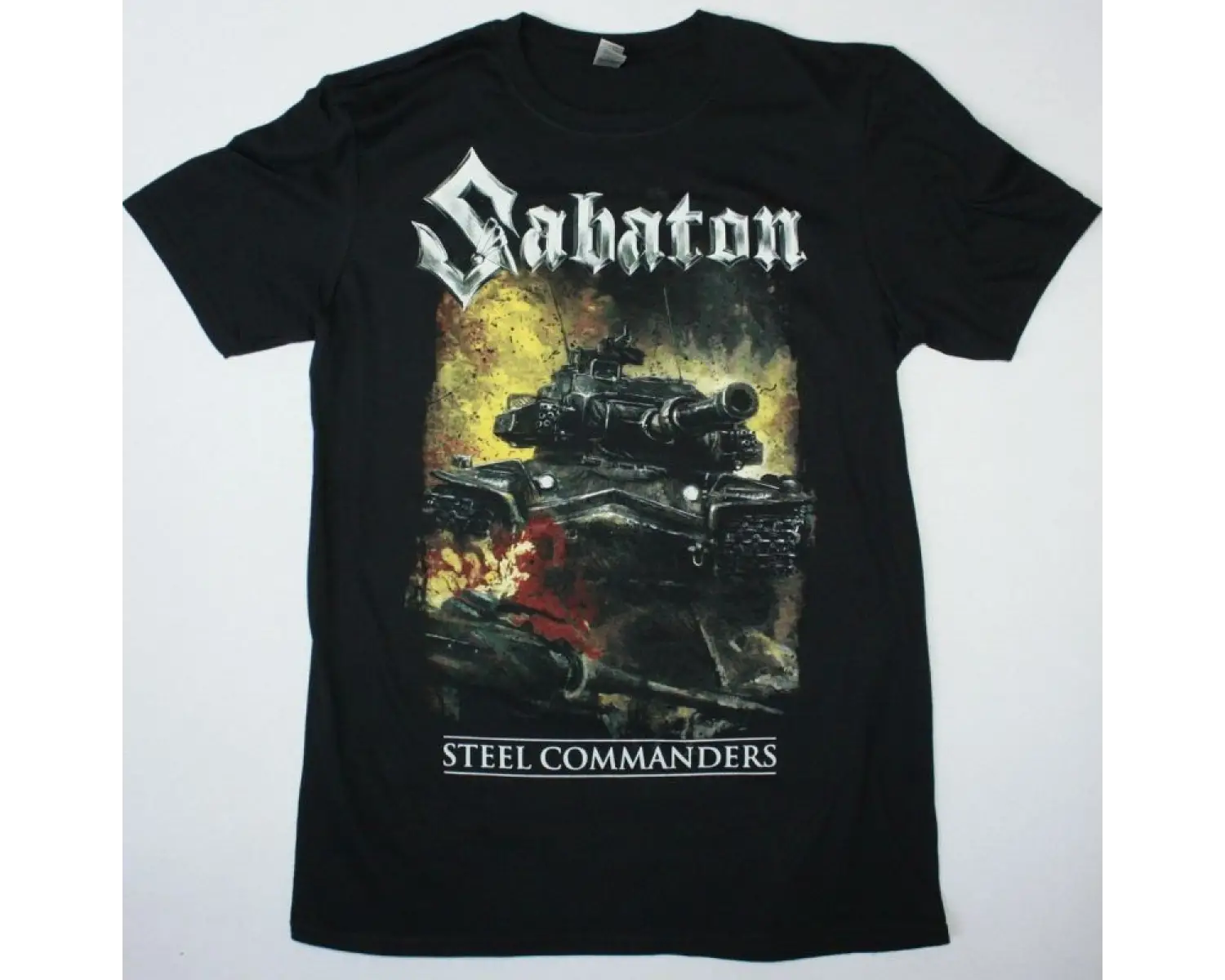 HELLOWEEN 40 YEARS ANNIVERSARY TOUR NEW BLACK T-SHIRT ÖN VE ARAKA BASKILI