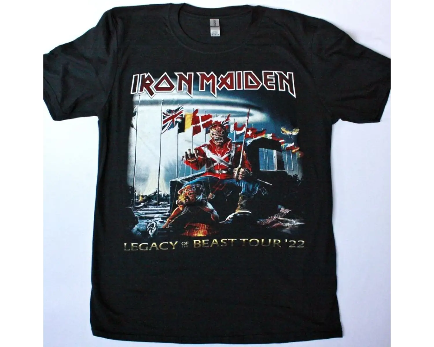 HELLOWEEN DR.STEIN88 NEW WHITE T-SHIRT ÖN VE ARAKA BASKILI