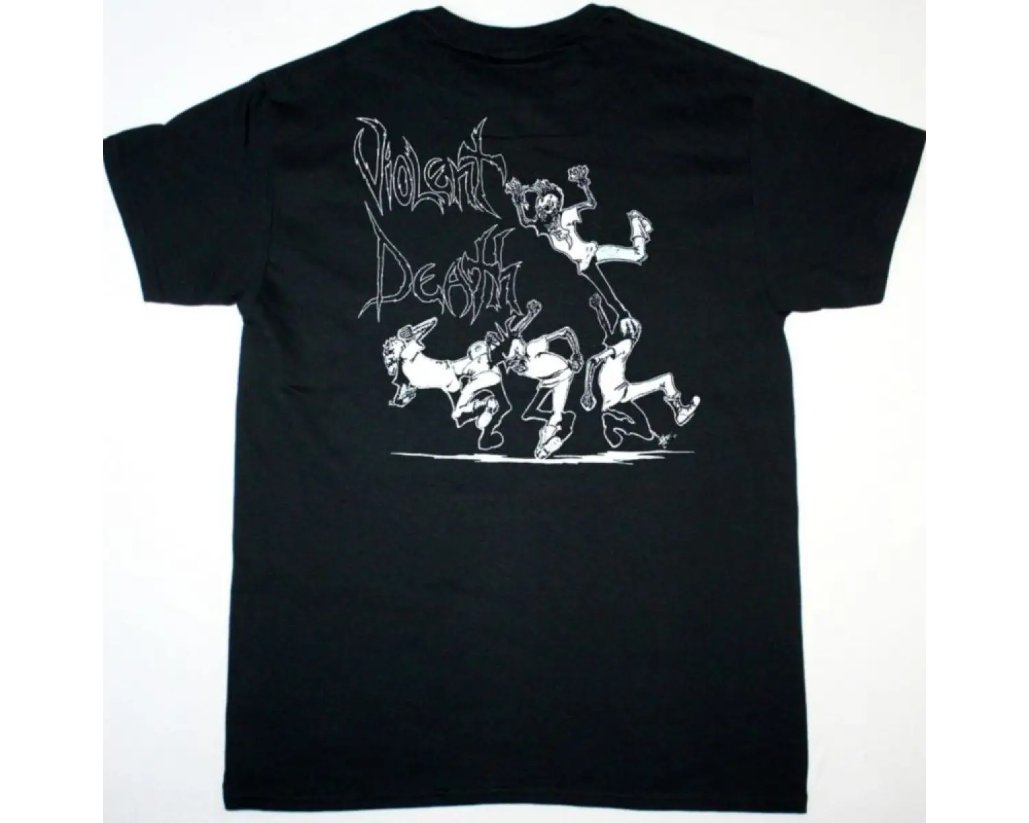 HENRY ROLLINS SEARCH & DESTROY NEW BLACK T-SHIRT ÖN VE ARAKA BASKILI