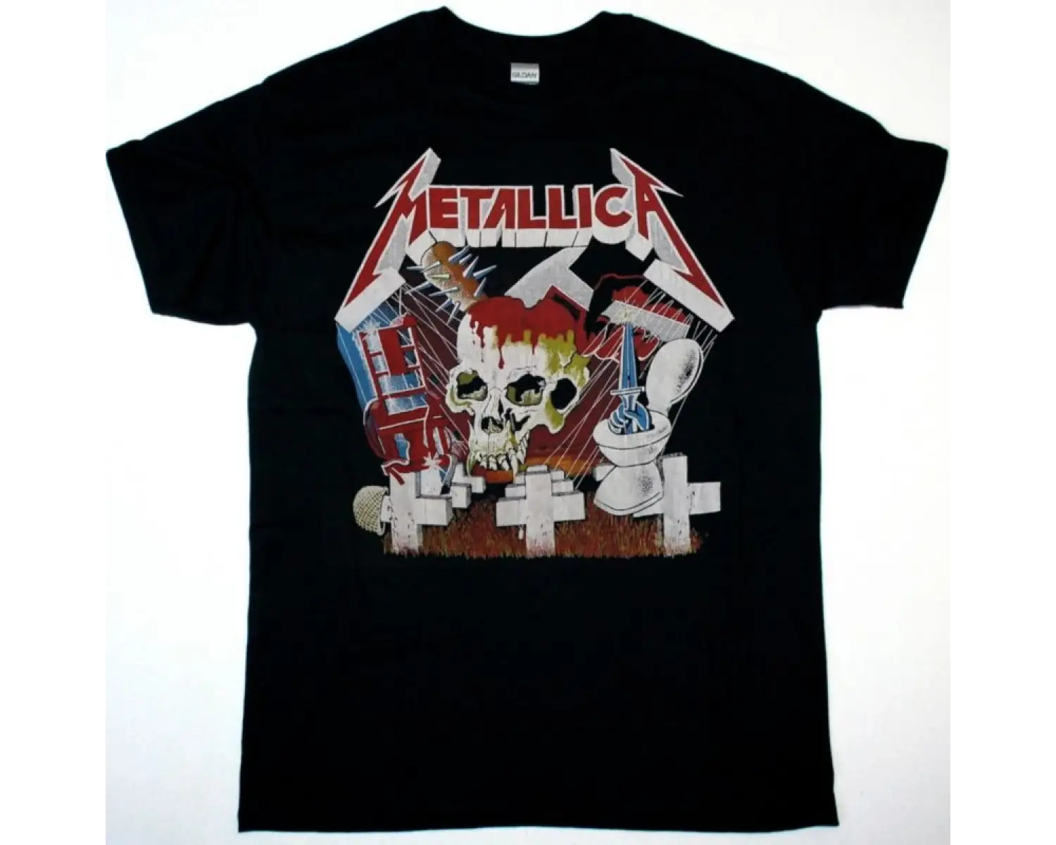 HEROES DEL SILENCIO SENDEROS DE TRAICION WHITE T-SHIRT ÖN VE ARAKA BASKILI