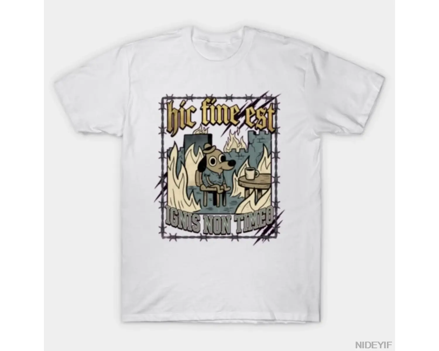 Hic Güzel Est Ortaçağ Meme T-shirt Erkekler Kadınlar Için % 100% Pamuk T Shirt Kısa Kollu Üst