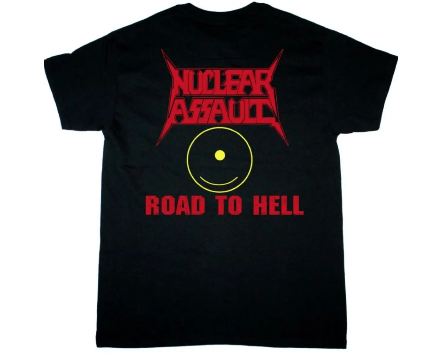 HIRAX BARRAGE OF NOISE NEW BLACK T-SHIRT ÖN VE ARAKA BASKILI