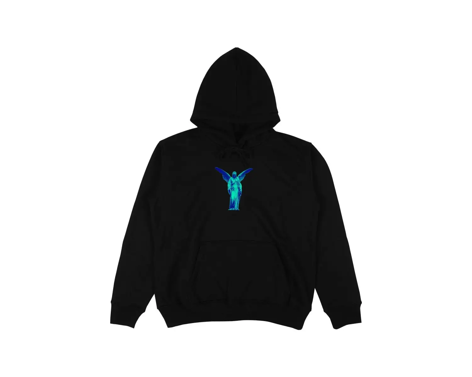 Histeria Siyah Oversize Unisex Kapüşonlu Sweatshirt Hoodie