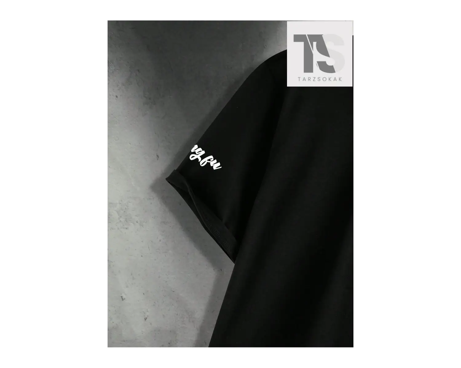 Homme Erkek Karikatür ve Mektup Grafikli Tişört