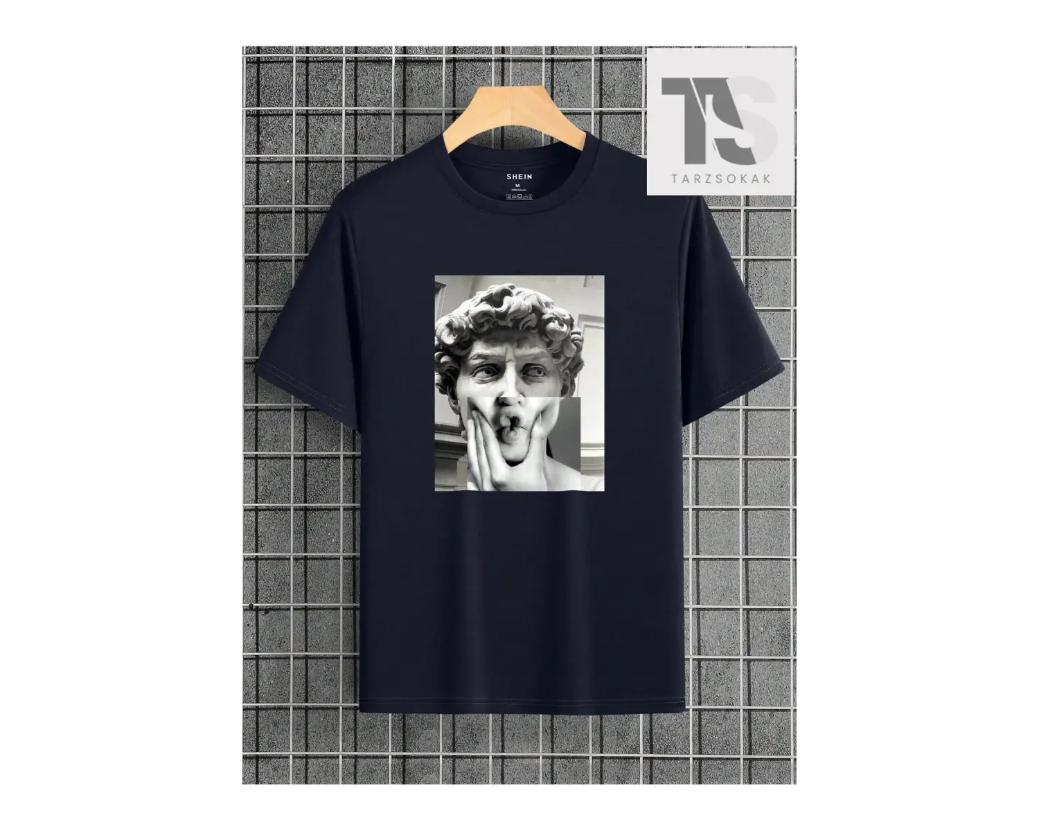 Homme Erkek Mektup Grafikli Tişört