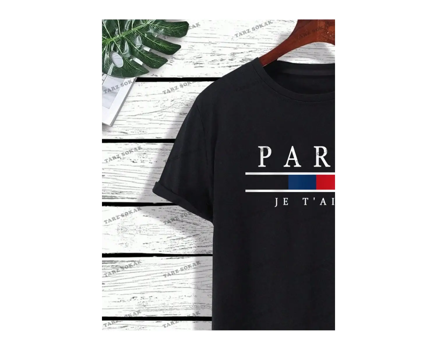 Homme Erkek Mektup Grafikli Tişört ve İpli Bel Şort Takım