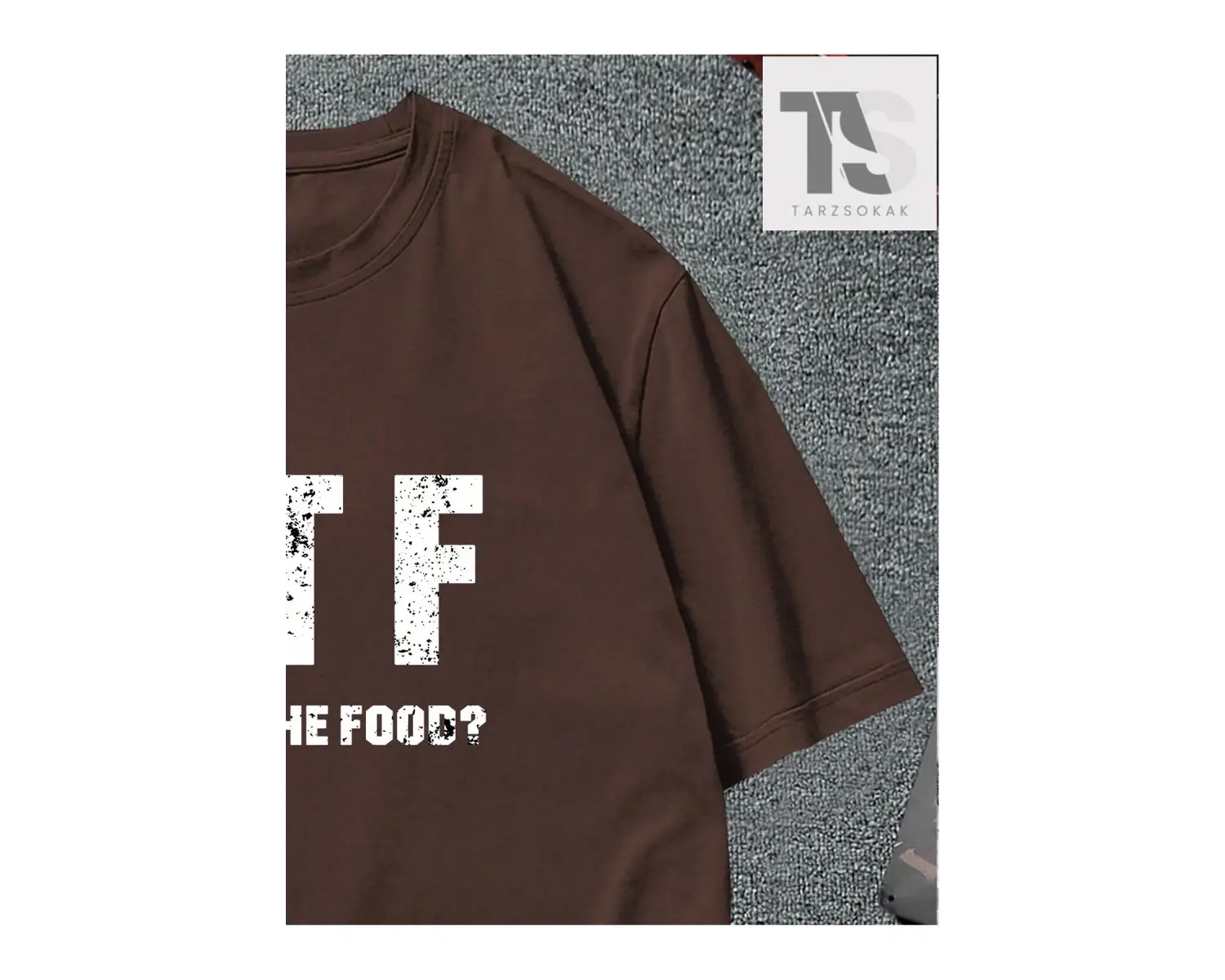 Homme Erkek Siyah Örme Kısa Kollu Yazılı Yuvarlak Yaka Tişört