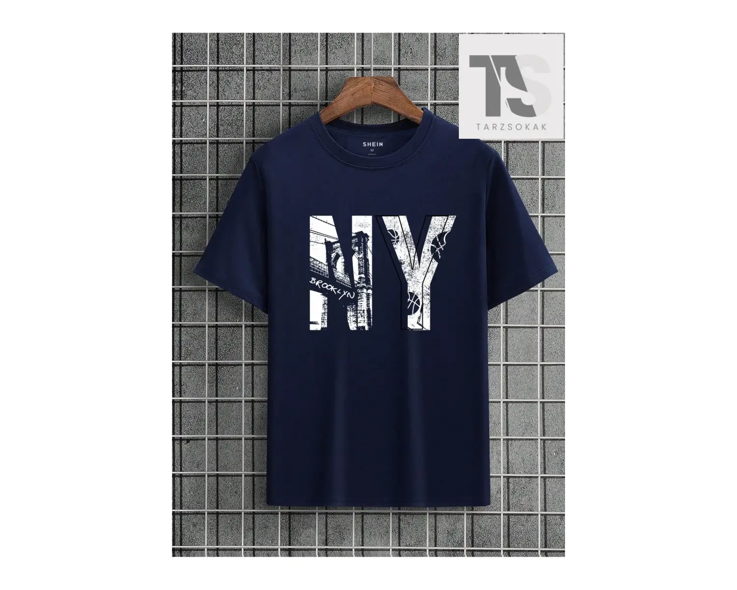 Homme Erkek Yazılı Baskılı Bisiklet Yaka Kısa Kollu Tişört