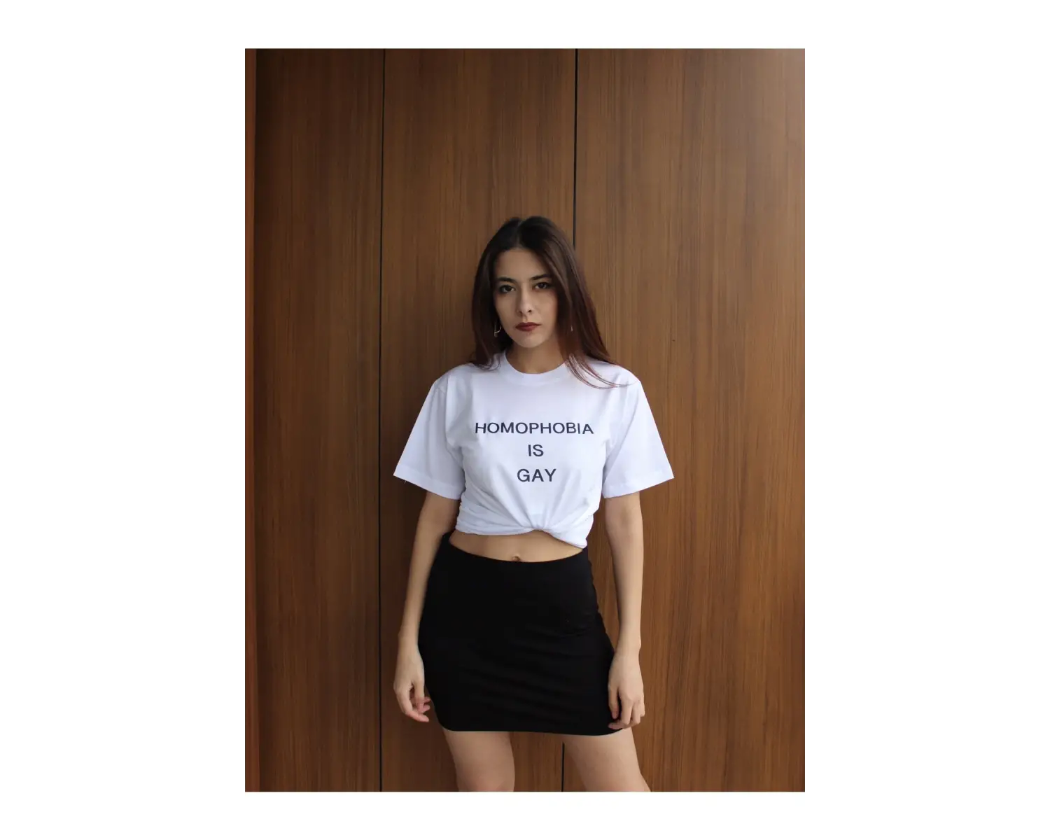 Homophobia - T-shirt Beyaz