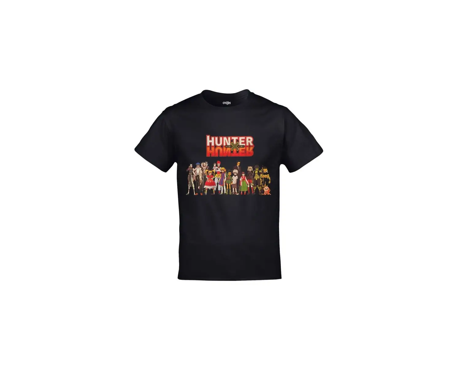Hunter X Hunter Karakterler Baskılı Unisex Siyah