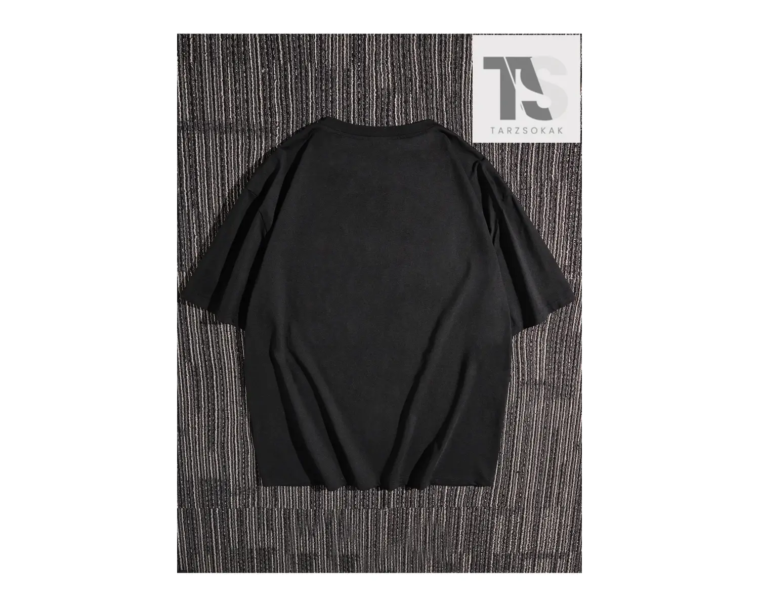 Hypemode Erkek Japon Mektup ve Araba Baskılı Tişört