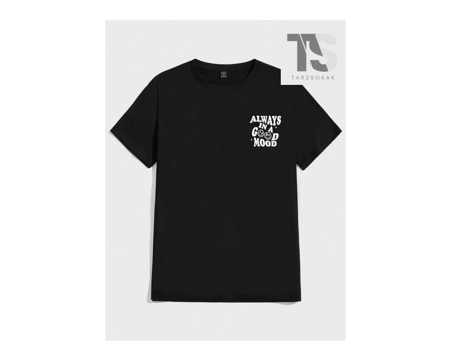 Hypemode Erkek Sloganlı Grafik Tişört